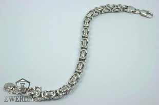 Big men's bracelet "David" of sterling silver, фото